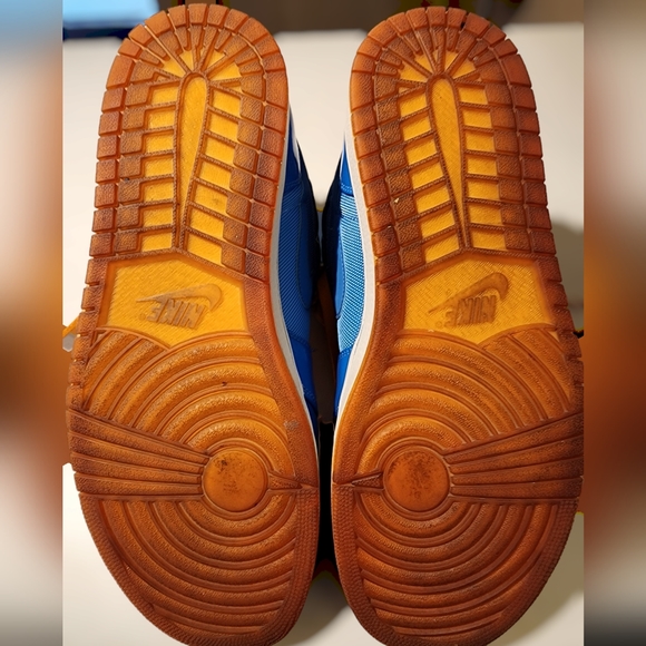 NIKE JORDAN 1 RETRO PHAT YEAR OF THE DRAGON MID ITALY BLUE VIVID ORANGE MENS 13 - Picture 10 of 14